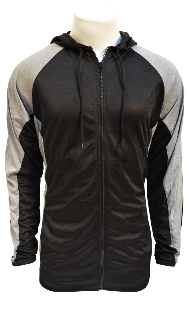 Aspen Mixed Fabric Performance Hoodie - Image 2