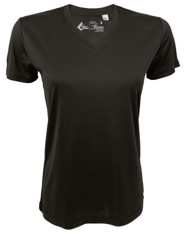 Women’s Black Marquis – V-Neck