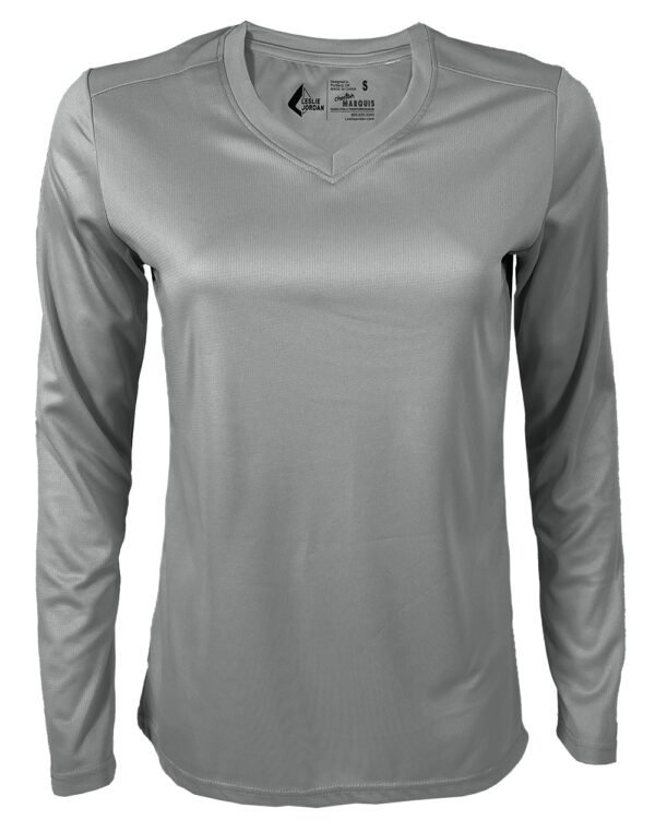 Women’s Pearl Gray Marquis – V Neck