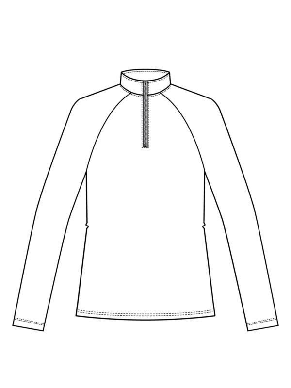 Style #7952GZ Women’s Q ZIP - Image 3