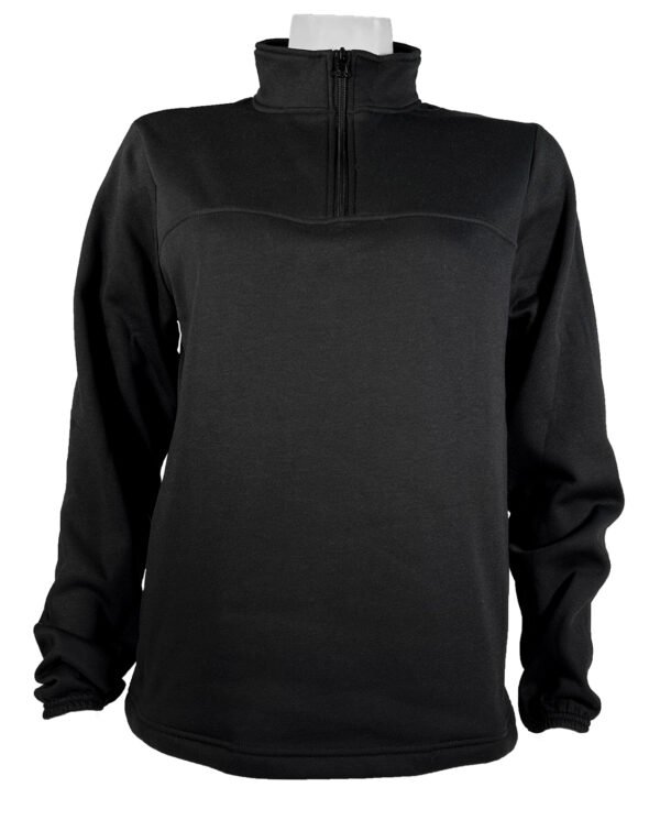 Womens Qzip Cadet – Black