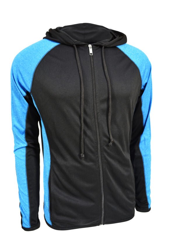 Aspen Mixed Fabric Performance Hoodie